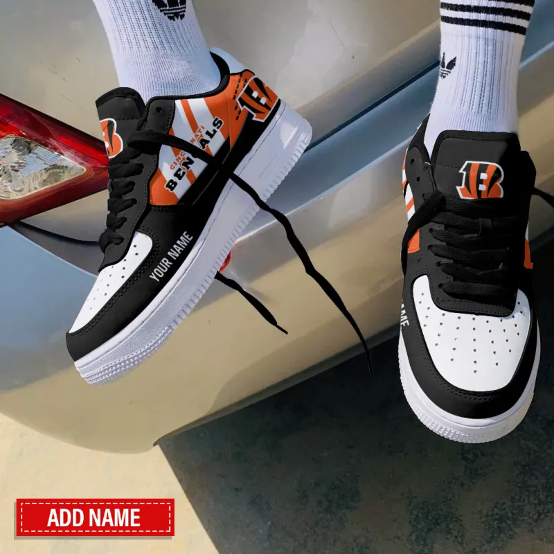 Cincinnati Bengals Personalized AF1 Shoes
