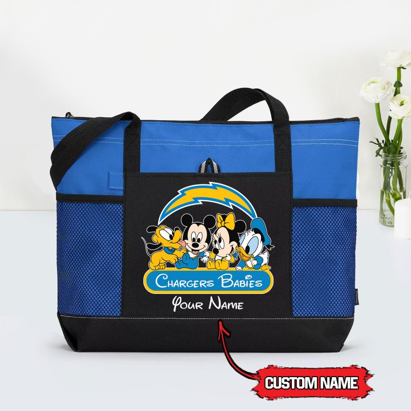 Los Angeles Chargers Tote Bag 10