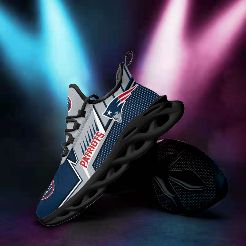 New England Patriots Yezy Running Sneakers - Image 3