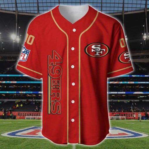 San Francisco 49ers Baseball Jersey