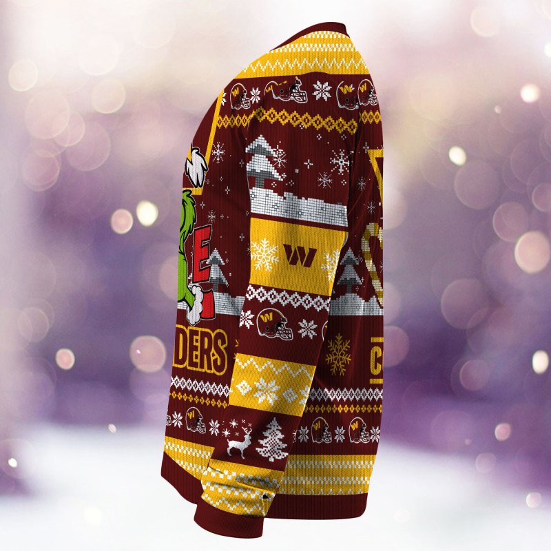 Washington Commanders Ugly Christmas Sweater 1