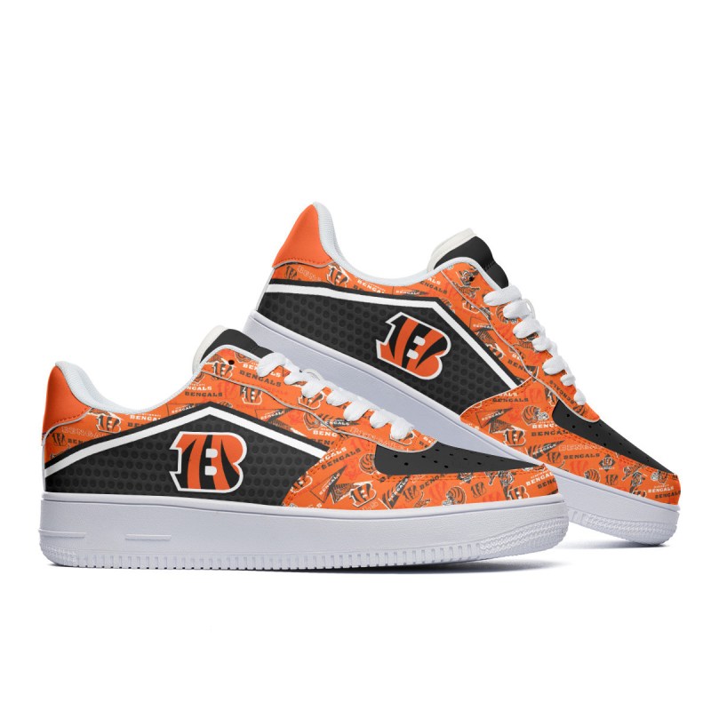 Custom Cincinnati Bengals AF1 Shoes