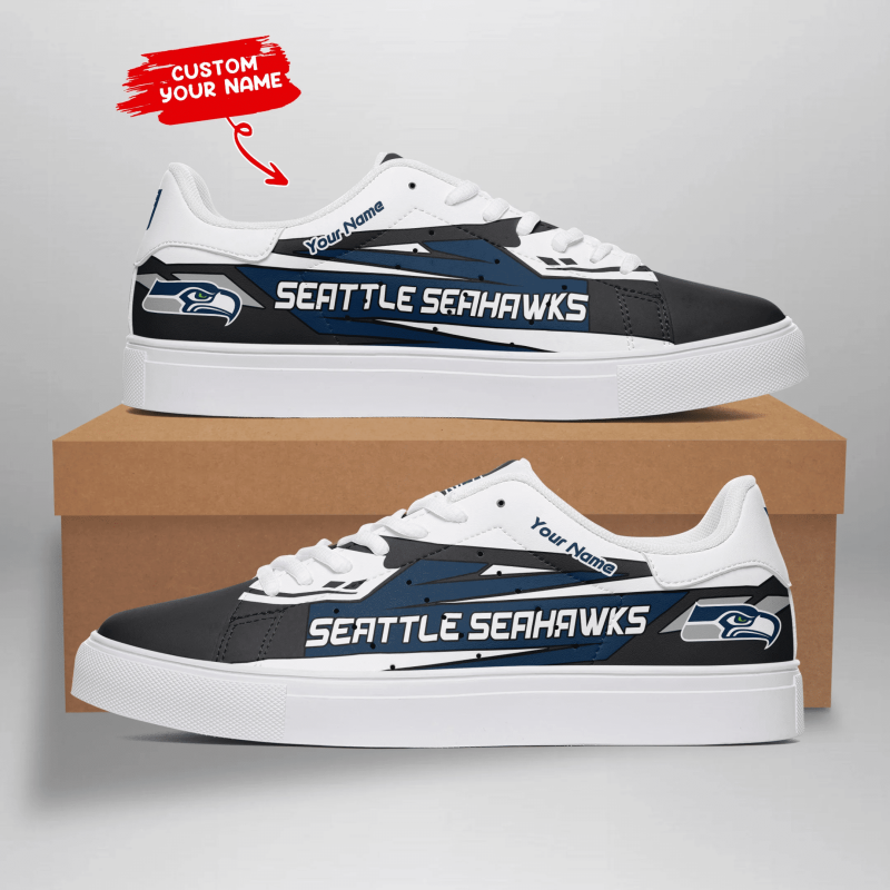 Seattle Seahawks Personalized SS Custom Sneakers