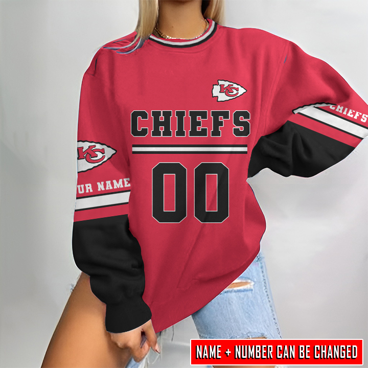 Kansas City Chiefs Round Neck Sweatshirt