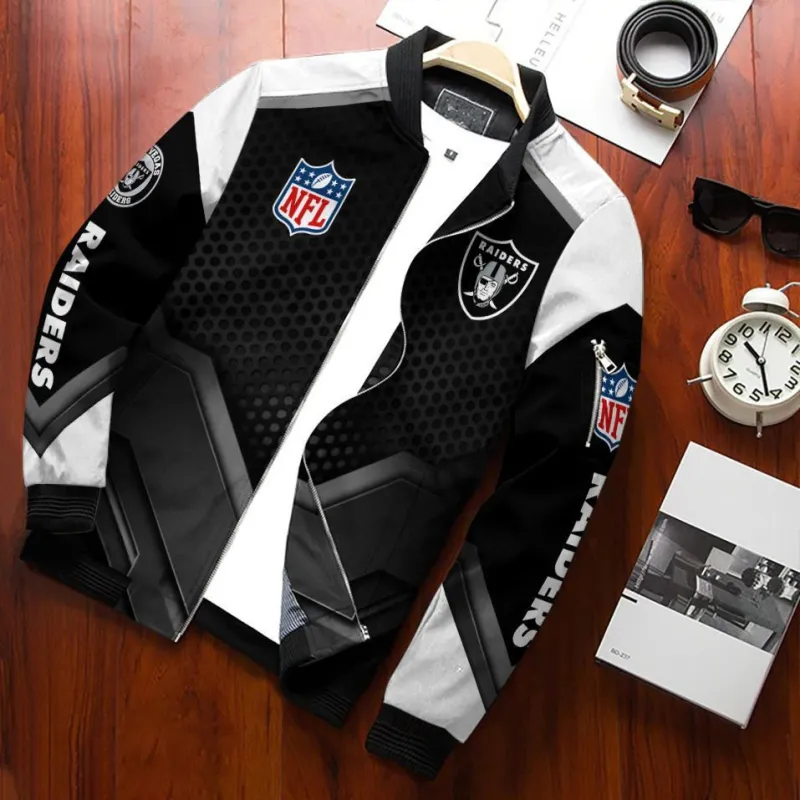 Las Vegas Raiders Bomber Jacket