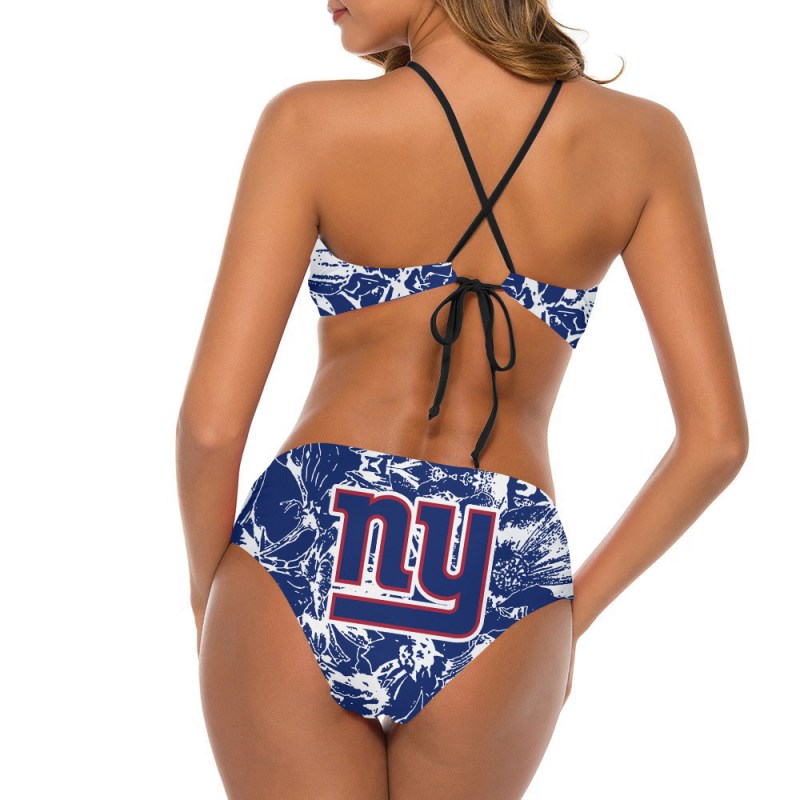 New York Giants Women's Cami Swimsuit - Image 3