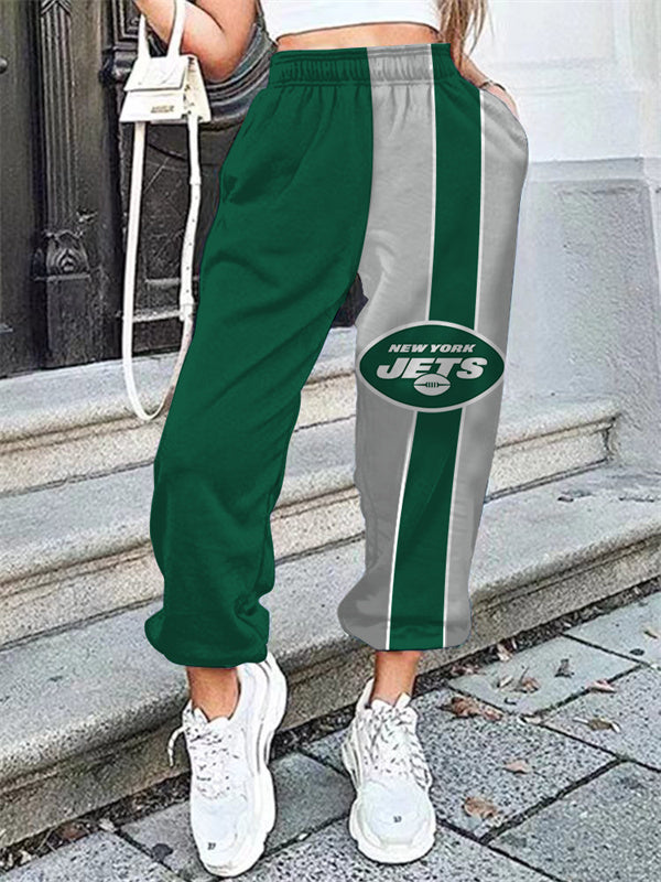 New York Jets 3D Printed Pocket Sweatpants