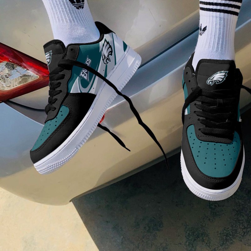 Eagles AF1 Shoes Front View