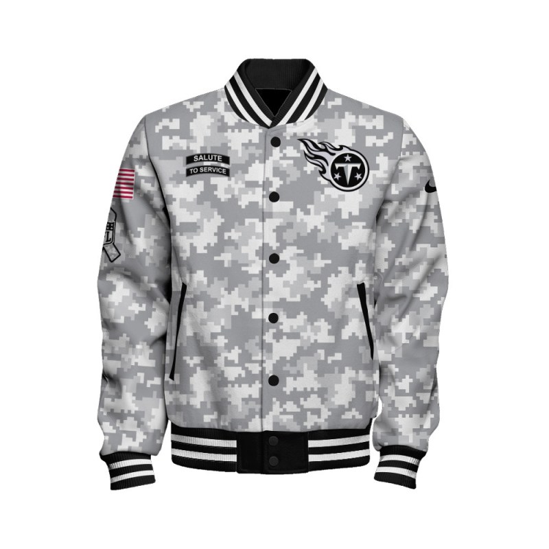 Tennessee Titans Varsity Jacket Image 2