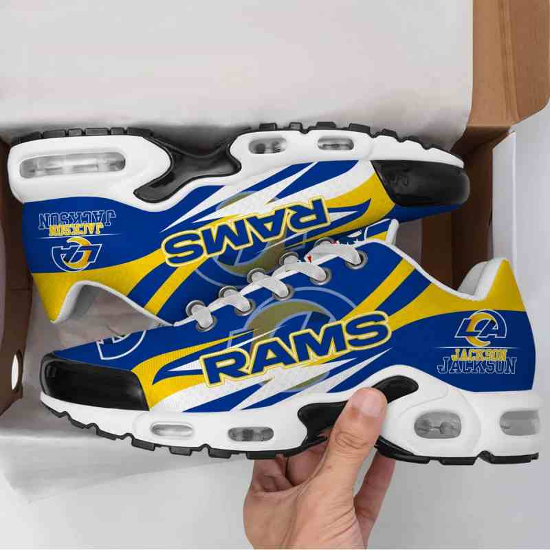 Los Angeles Rams T-N Youth Sneakers Design