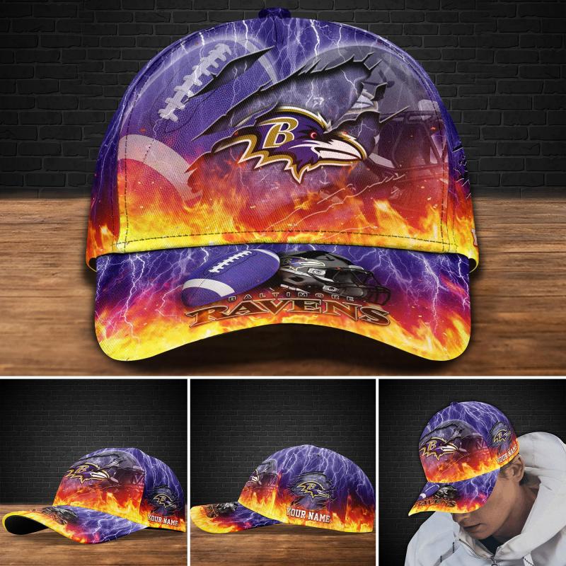 Baltimore Ravens Personalized Classic Cap