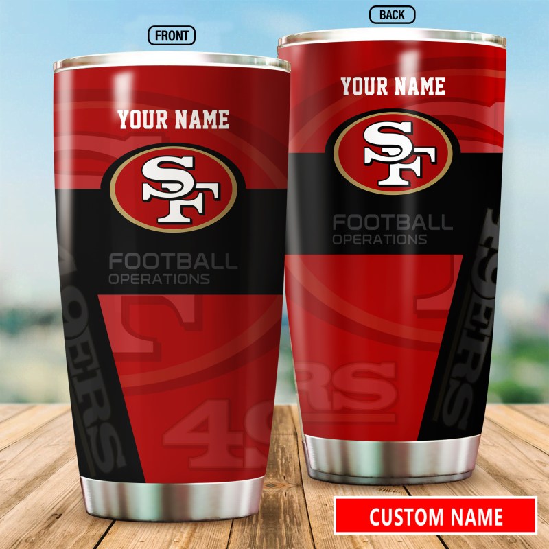 San Francisco 49ers Personalized Tumbler