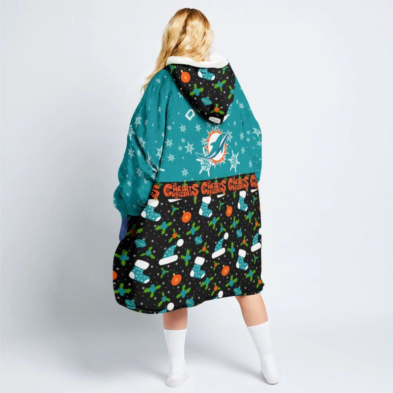 Miami Dolphins Snug Hoodie Image 2