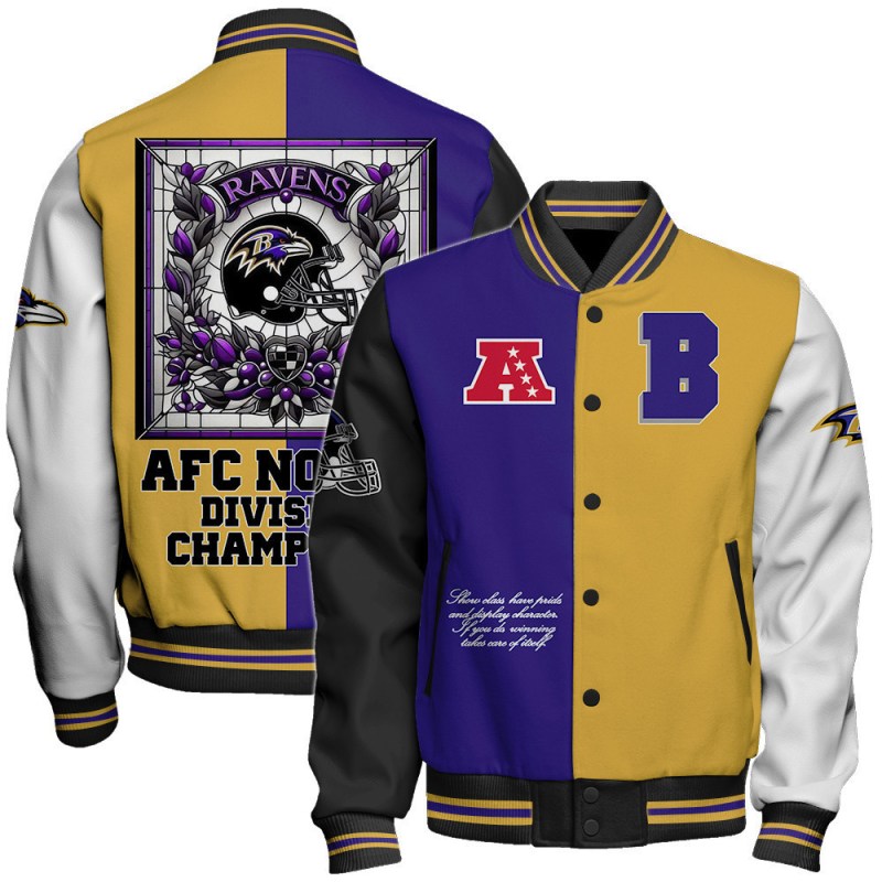 Baltimore Ravens Unisex Varsity Jacket