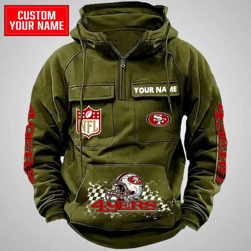 San Francisco 49ers Green Hoodie