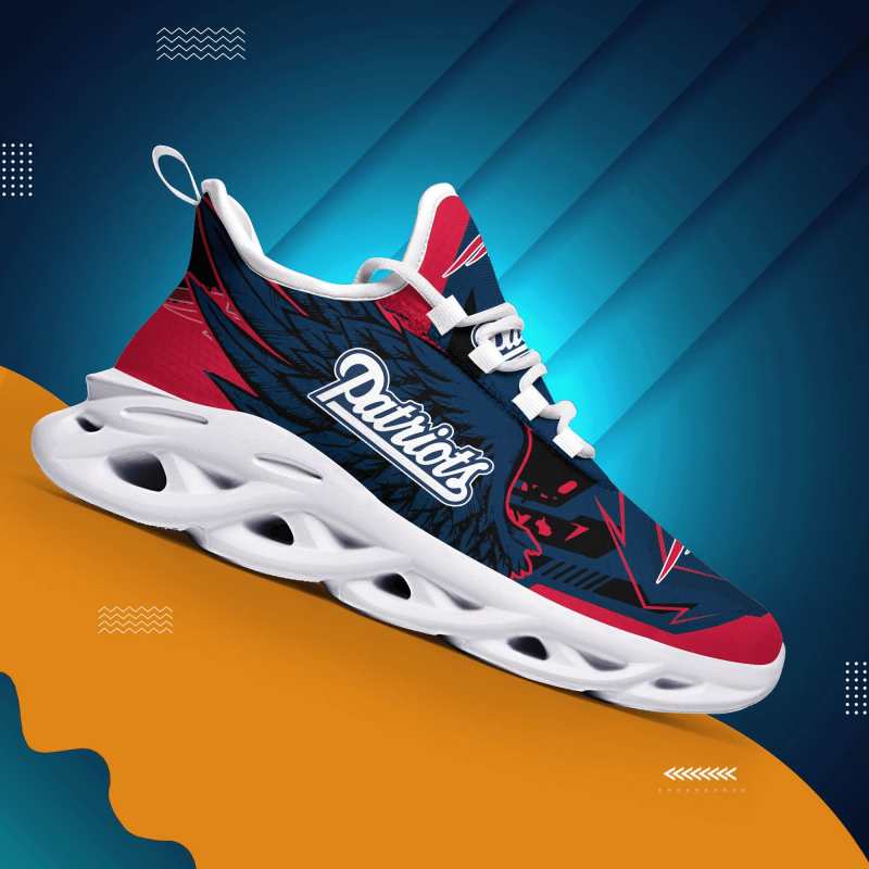 New England Patriots Yezy Running Sneakers