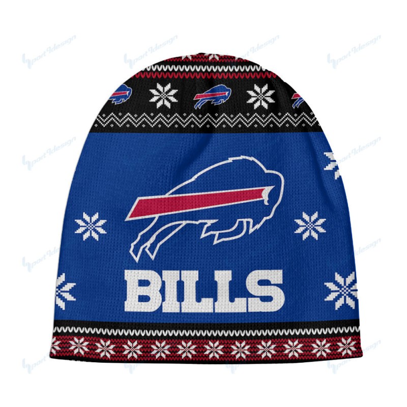 Buffalo Bills Wool Beanie 131 Side View