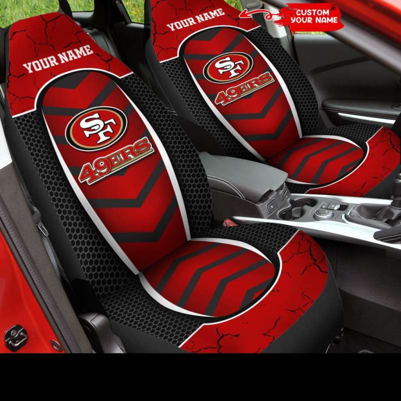 San Francisco 49ers Personalized Car Seat Covers