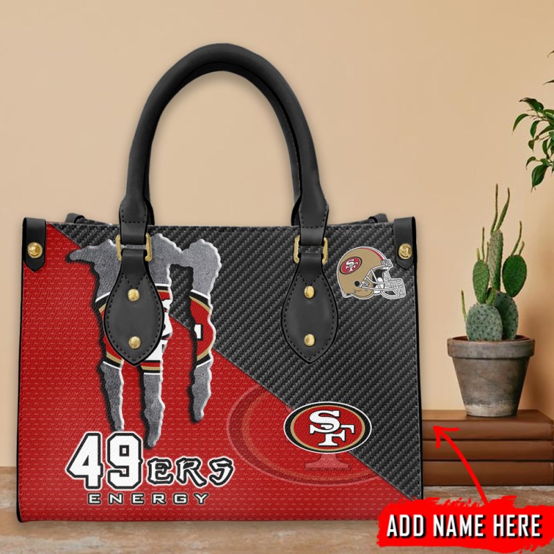 San Francisco 49ers Leather Hand Bag