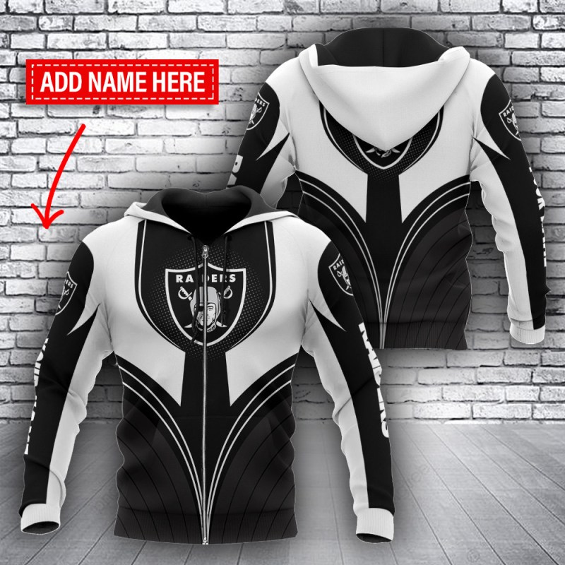Las Vegas Raiders Hoodie Detail