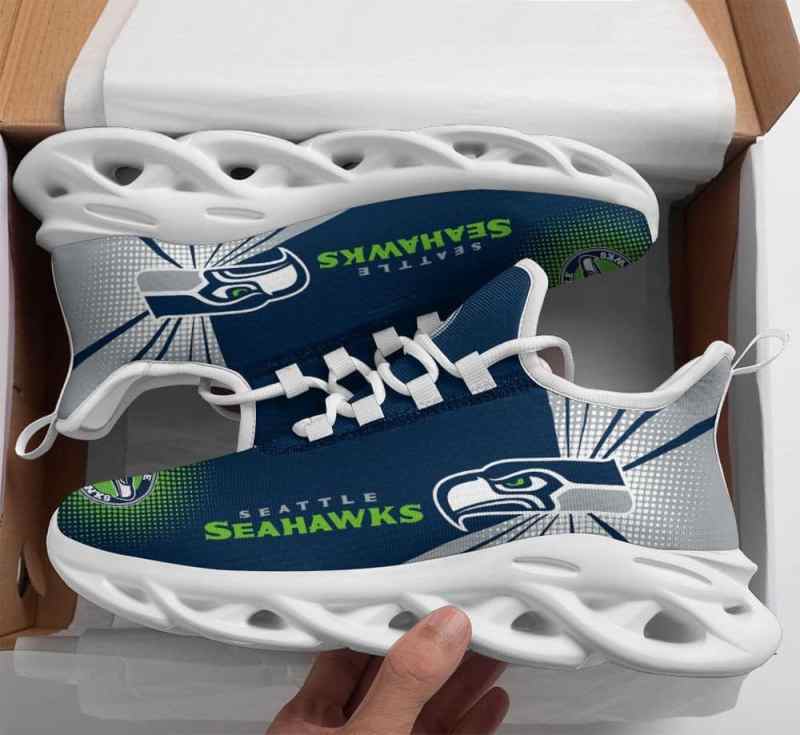 Seattle Seahawks Yezy Running Shoes 1
