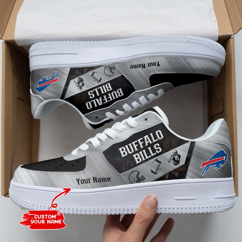 Buffalo Bills Sneakers Side View