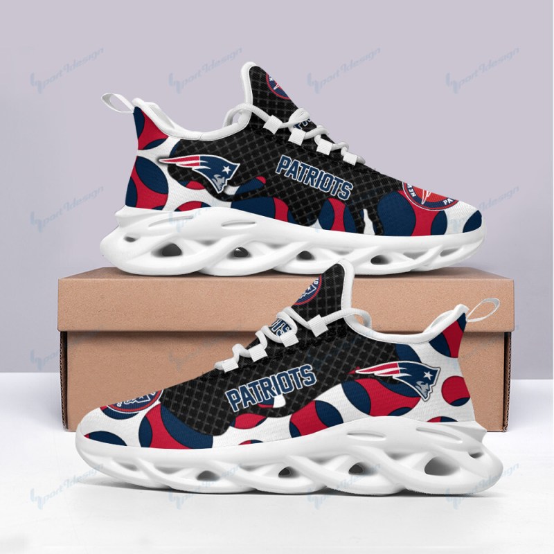New England Patriots Yezy Running Sneakers
