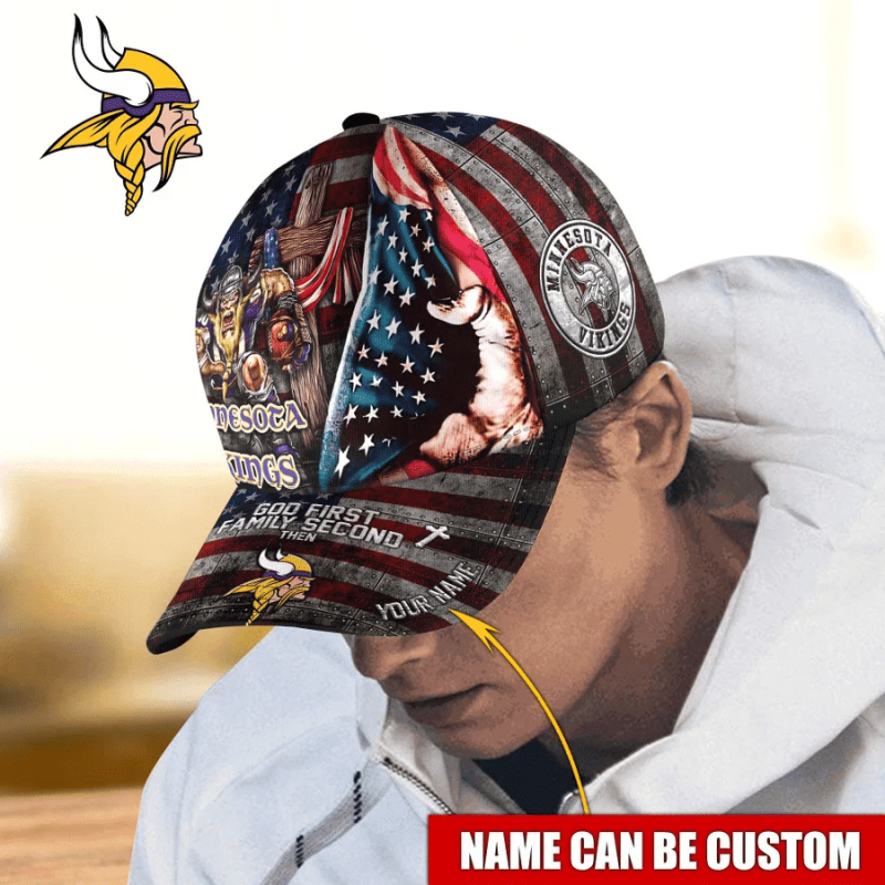 Minnesota Vikings Cap - Side View