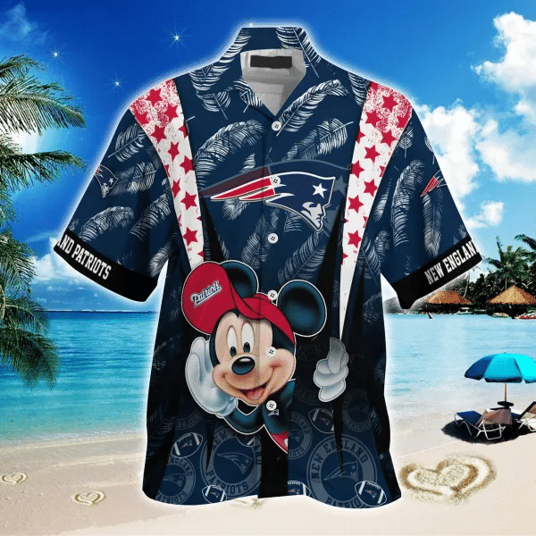 New England Patriots Hawaiian Shirt - Stylish Fan Gear