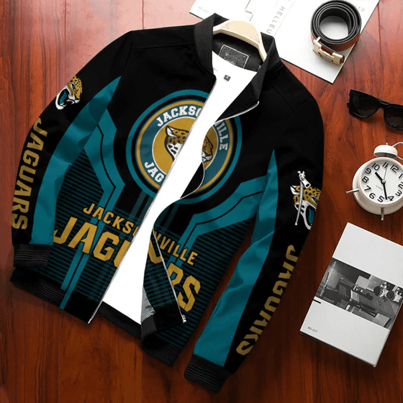 Stylish Jacksonville Jaguars Bomber Jacket