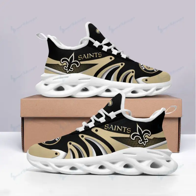 New Orleans Saints Yezy Running Sneakers
