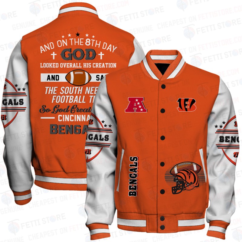 Cincinnati Bengals Varsity Jacket 1