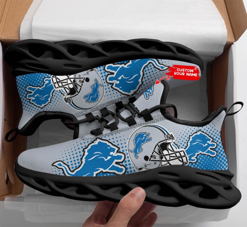 Comfortable Detroit Lions Running Sneakers
