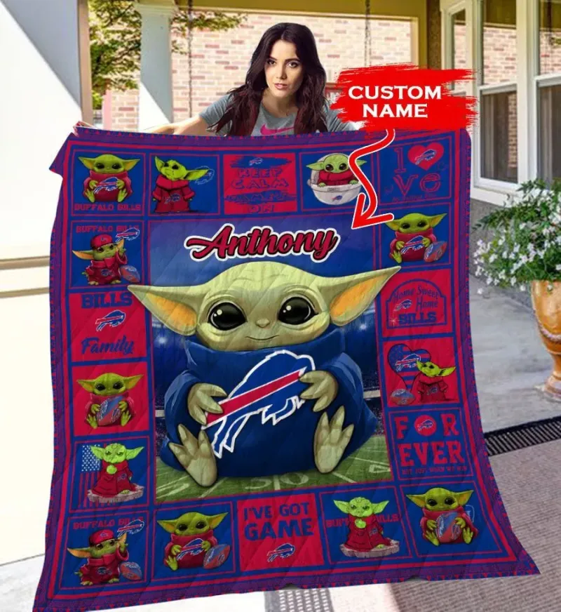 Buffalo Bills Premium Quilt Size Chart