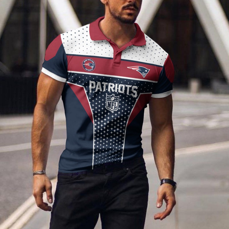 New England Patriots Polo T-Shirt