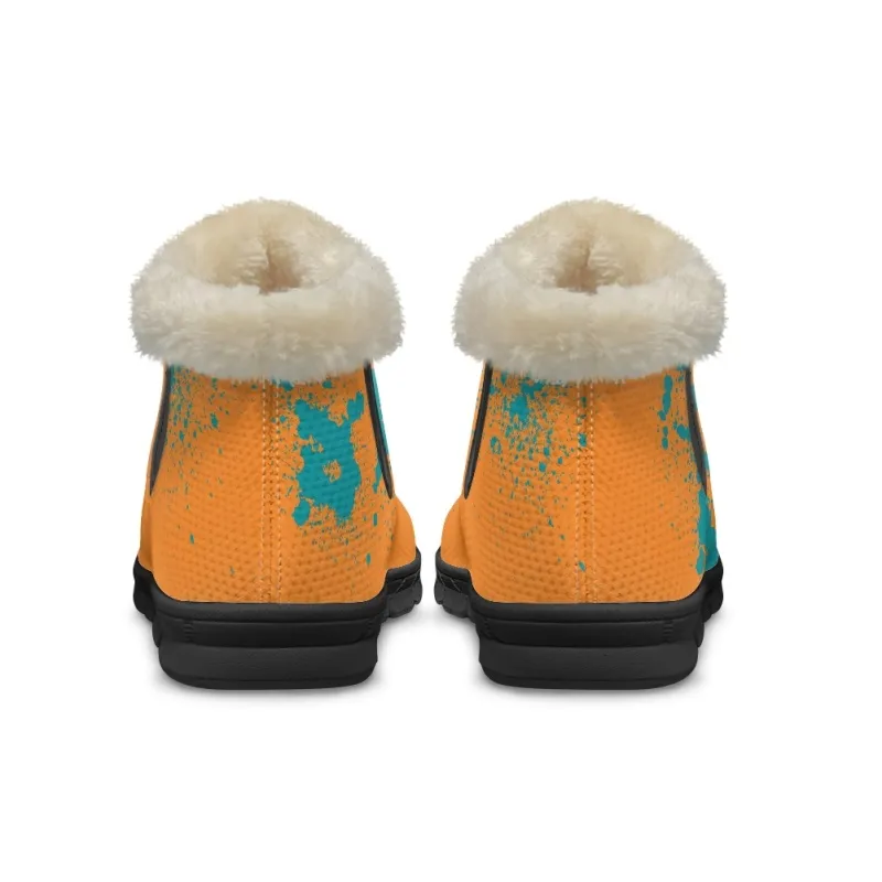 Miami Dolphins Snow Boots Image 8