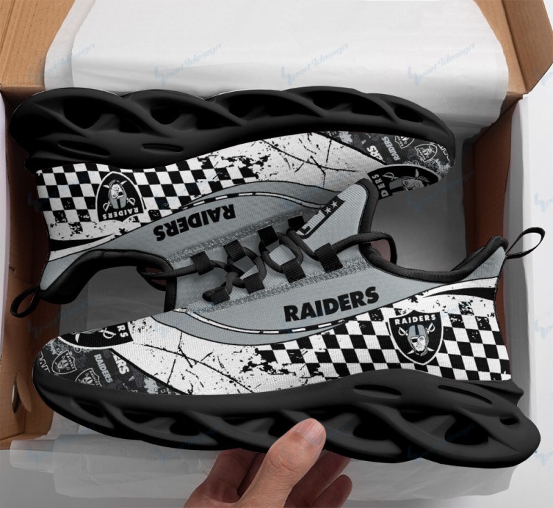 Las Vegas Raiders Yezy Running Sneakers