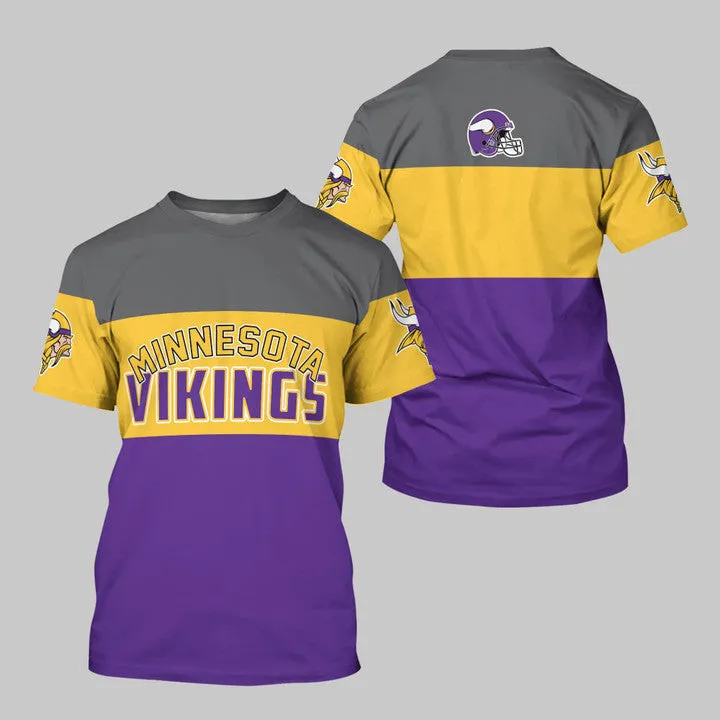 Minnesota Vikings T-Shirt Extreme 3D