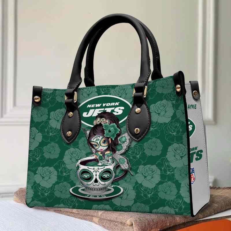 Stylish Mockup of New York Jets Hand Bag