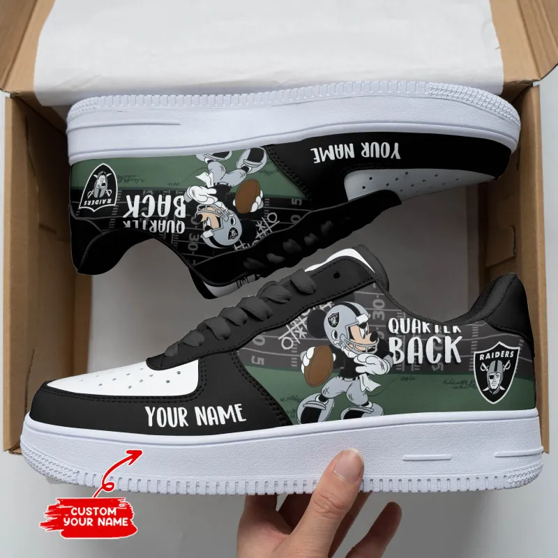 Las Vegas Raiders Personalized AF1 Shoes
