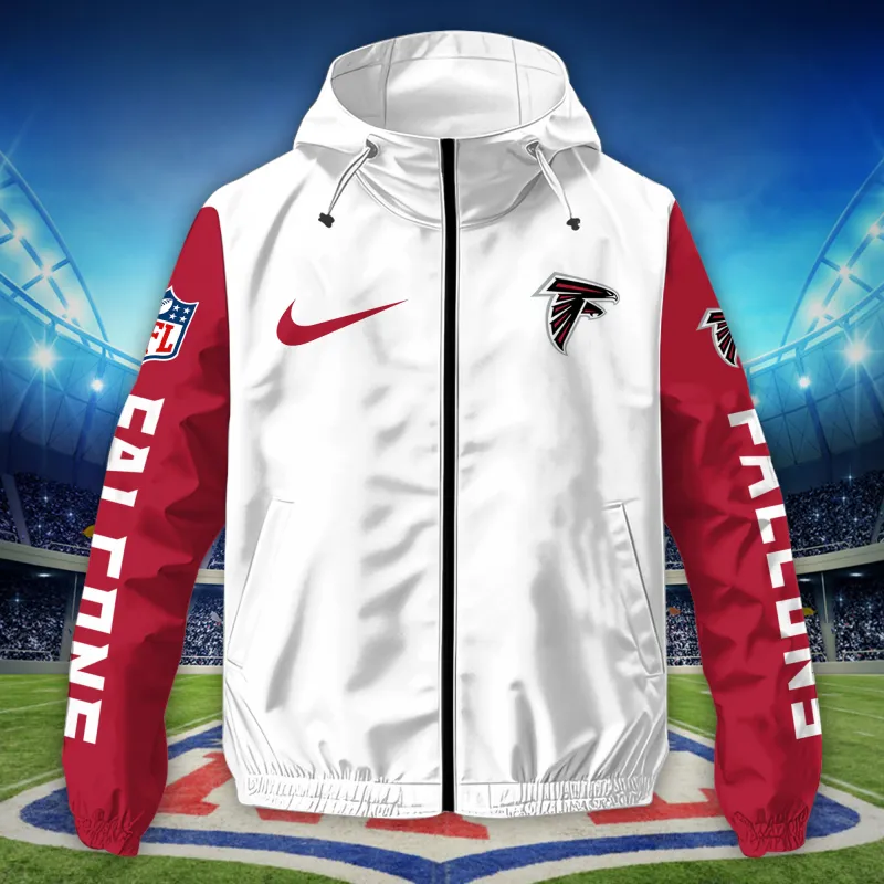 Atlanta Falcons Outdoor Jacket Side View