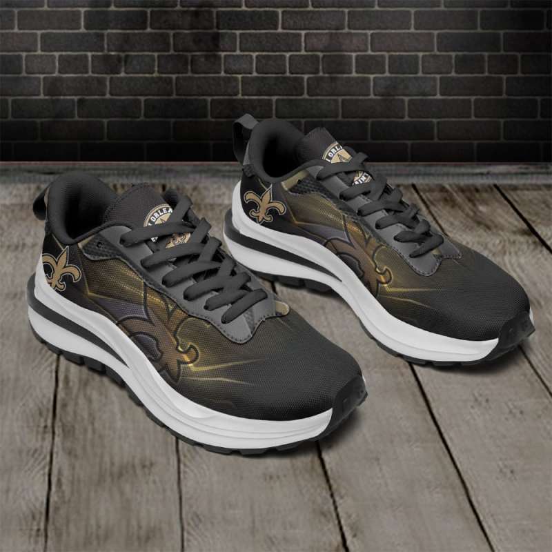 New Orleans Saints HF3 Sneakers - Back View