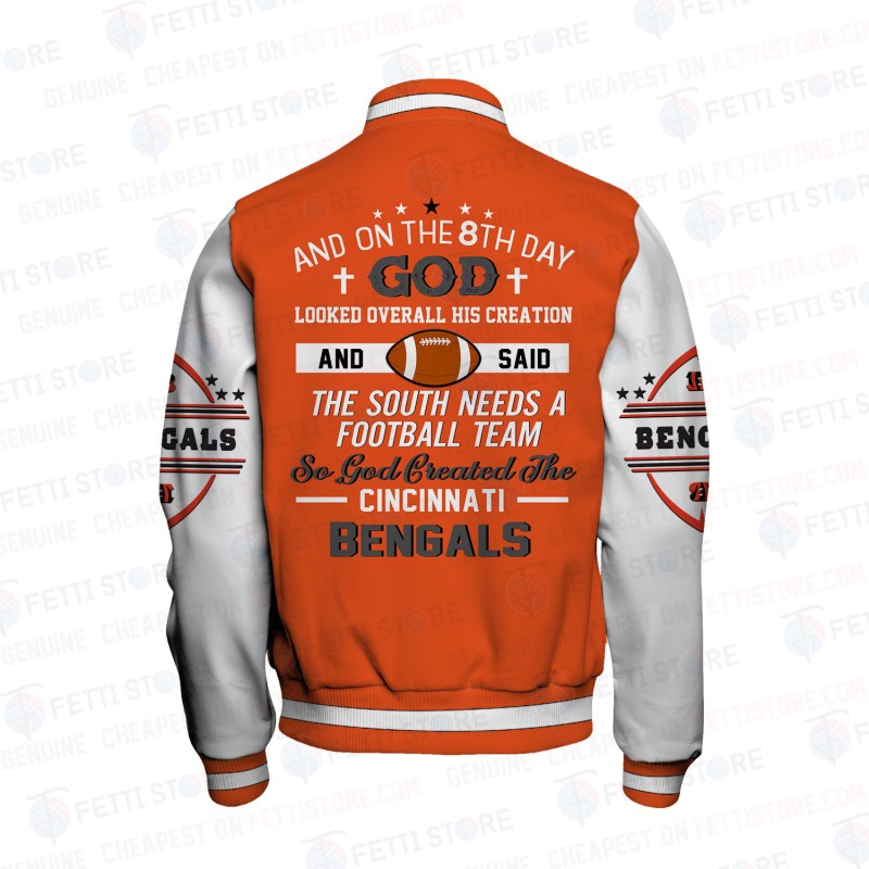 Cincinnati Bengals Varsity Jacket 3