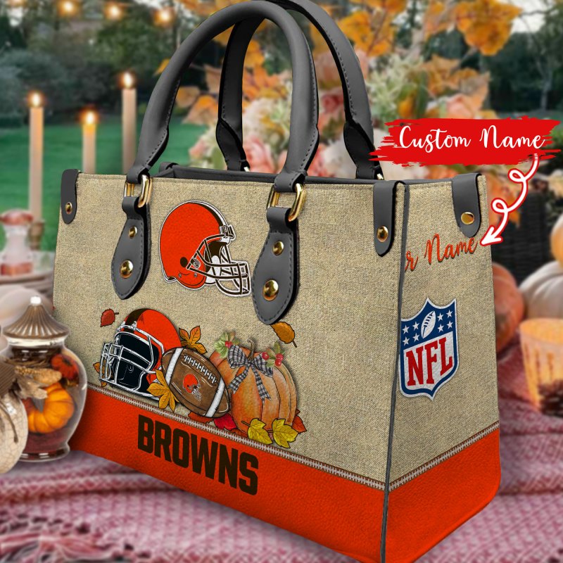 Cleveland Browns Hand Bag Mockup 1