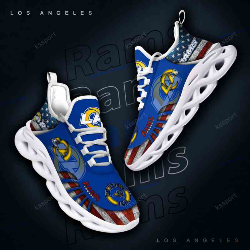 Los Angeles Rams Yezy Running Sneakers