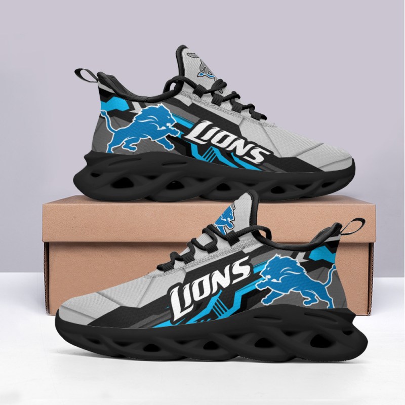 Detroit Lions Yezy Running Sneakers