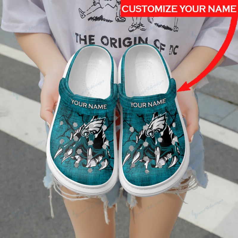 Philadelphia Eagles Personalized Limited Clog