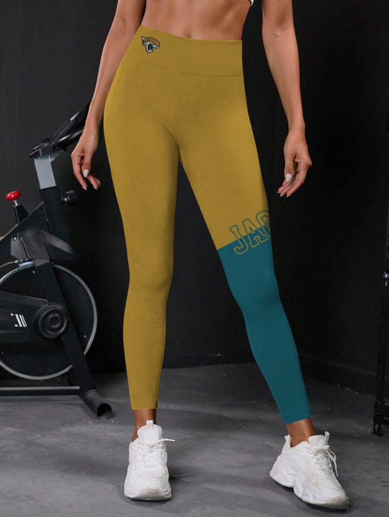 Jacksonville Jaguars Leggings 3