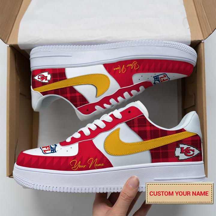 Kansas City Chiefs Football Sneakers