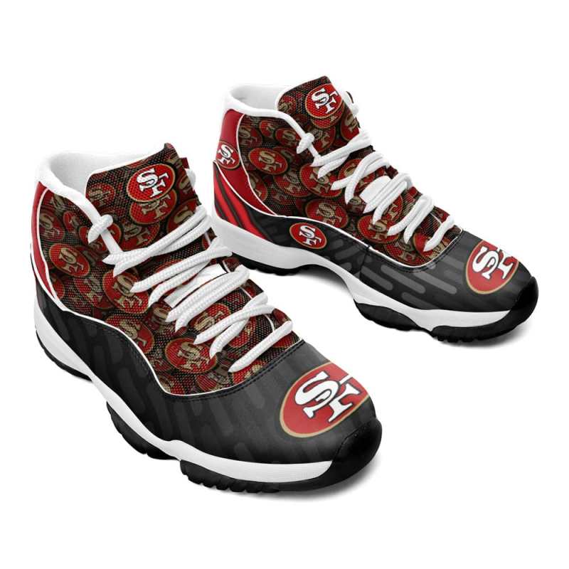 San Francisco 49ers AJD11 Sneakers Back View